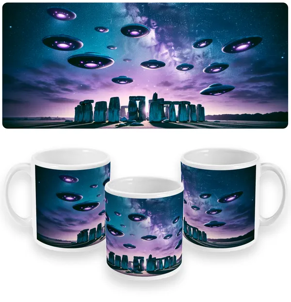 Mystic Skyline - The Stonehenge Encounter Mug