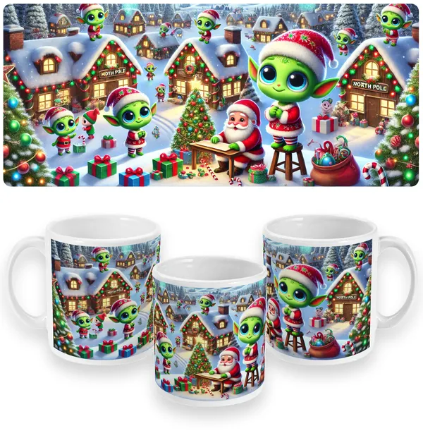 Santa’s Alien Workshop Mug